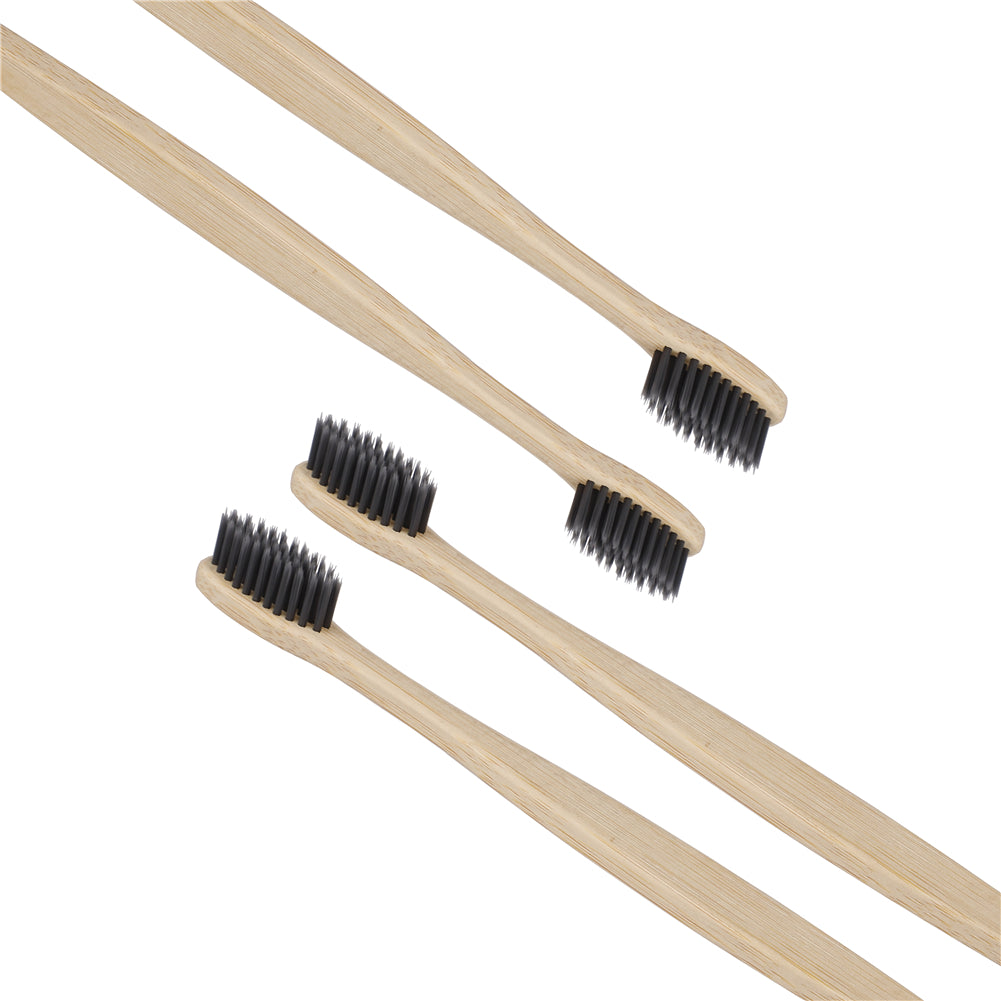 50pcs Natural Bamboo Toothbrush Wood Toothbrushes Soft Bristles Capitellum Fiber Teeth brush Eco-Friendly Oral Tooth Care