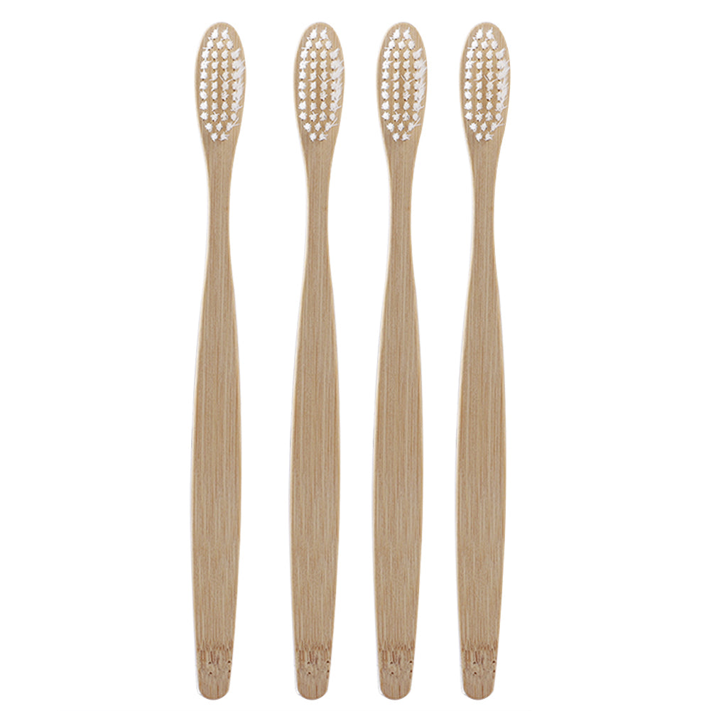 50pcs Natural Bamboo Toothbrush Wood Toothbrushes Soft Bristles Capitellum Fiber Teeth brush Eco-Friendly Oral Tooth Care