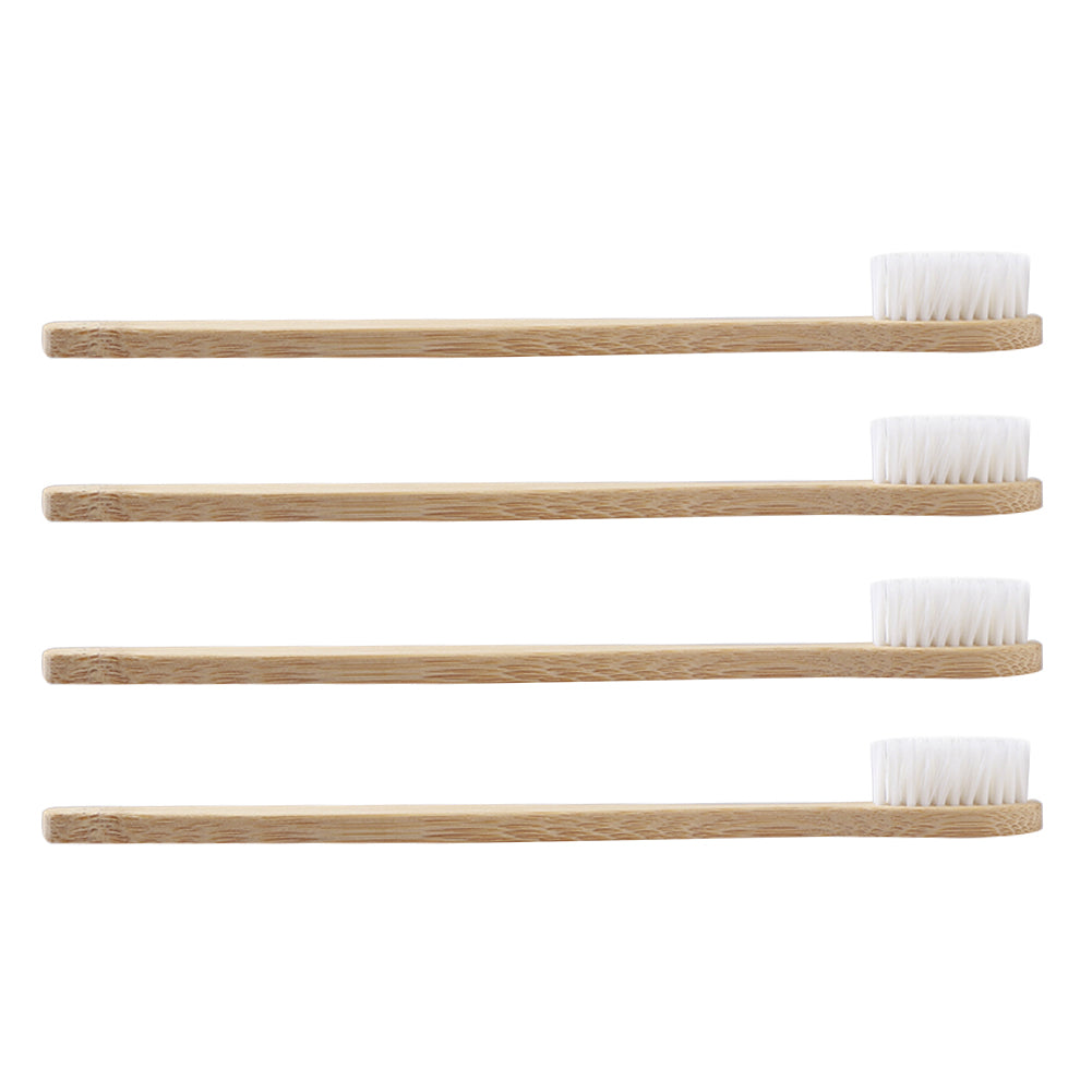50pcs Natural Bamboo Toothbrush Wood Toothbrushes Soft Bristles Capitellum Fiber Teeth brush Eco-Friendly Oral Tooth Care