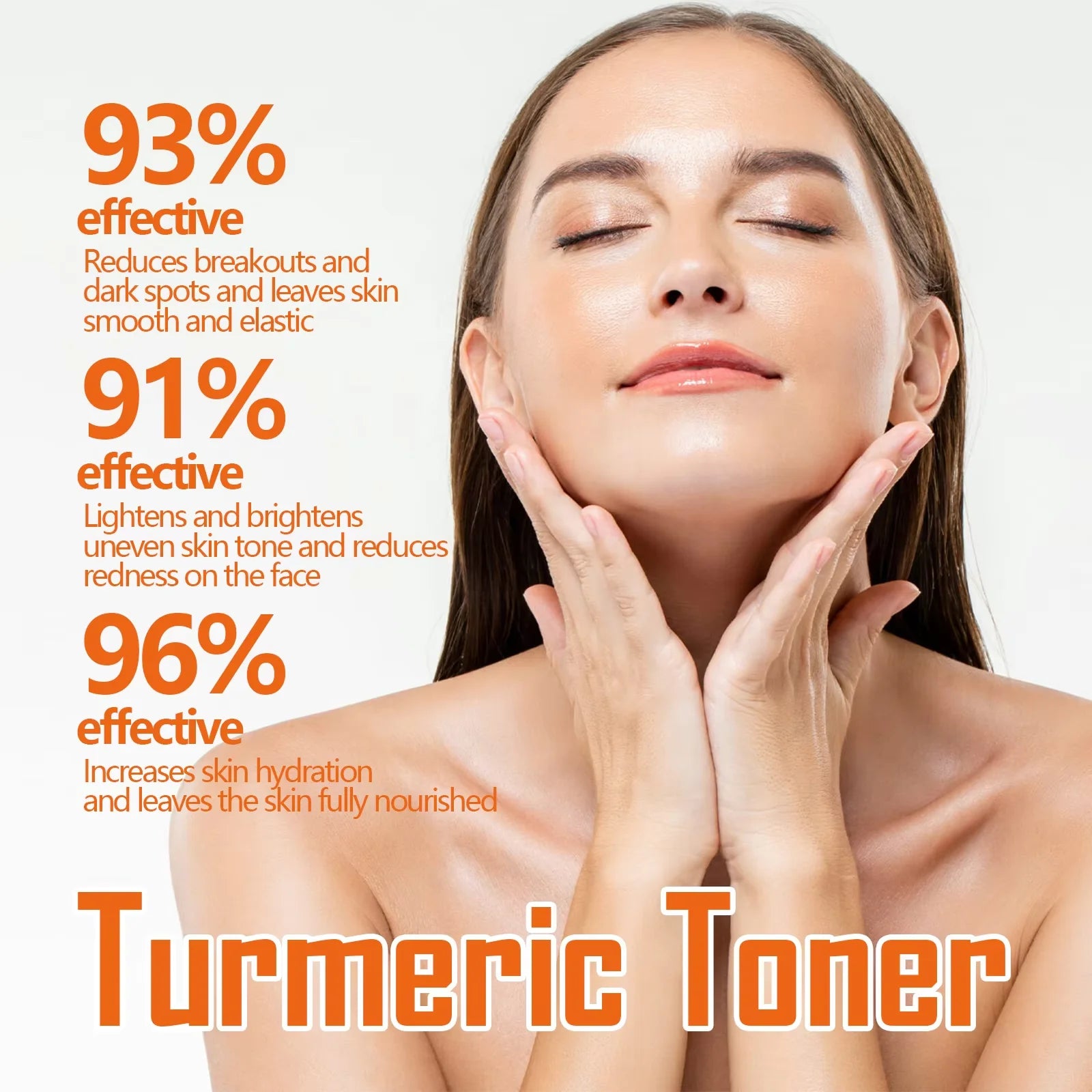 West&Month 100ml Dark Spots Removal Toner Turmeric Deep Hydration Lighten Melasma Remove Freckle Moisturizing Facial Skin Toner