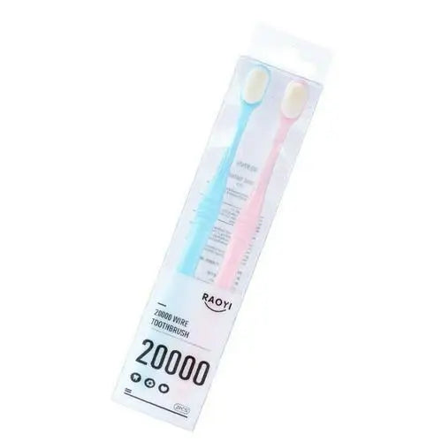 1Pc 12000 Ultra-fine Bristles Soft Toothbrush Portable Tooth Brush Teeth Deep Cleaning Whitening Adults Children Toothbrush