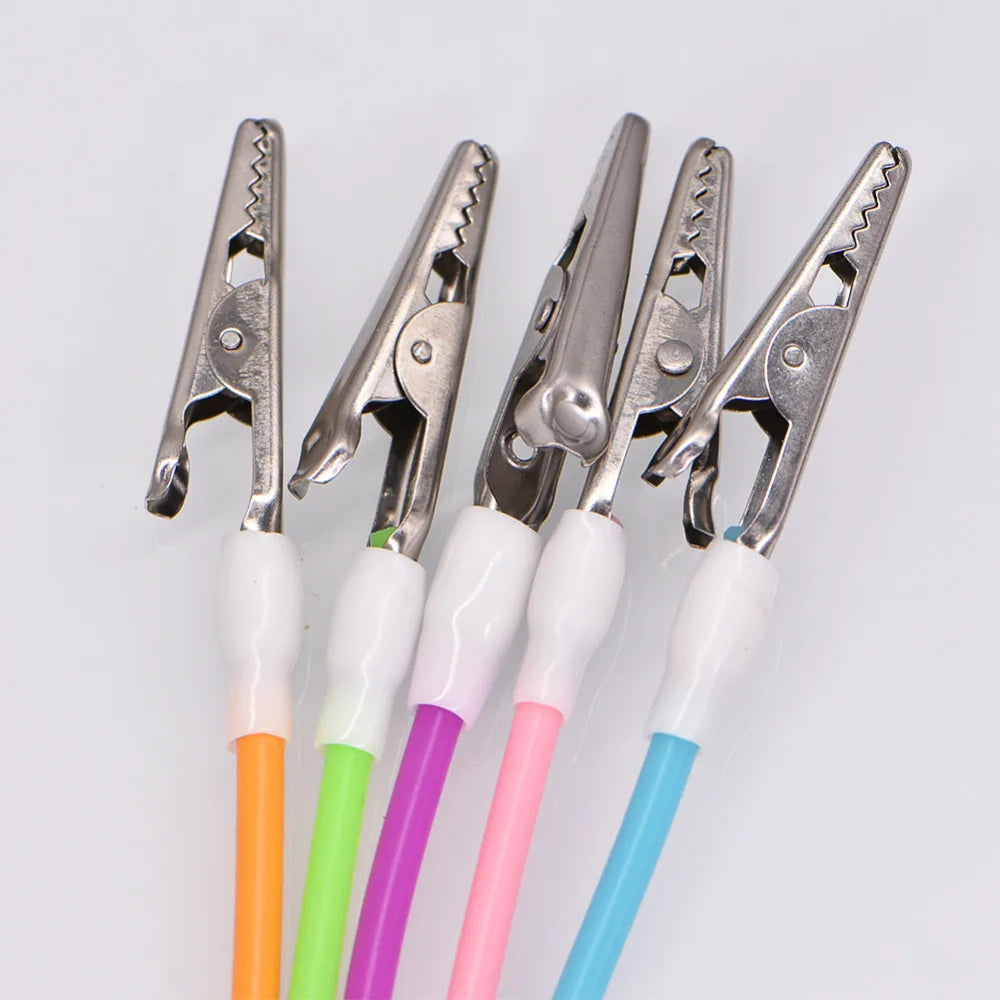 5 color Oral Dental Supplies Material Scarf Clip/Napkin Holders/Spring Rope Dentistry Material Napkin Holders Dental Tools