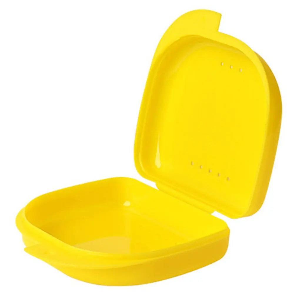 New Dental Appliance Supplies Tray Health Care Braces Case Mouth Guard Container Denture Storage Box Oral Hygiene