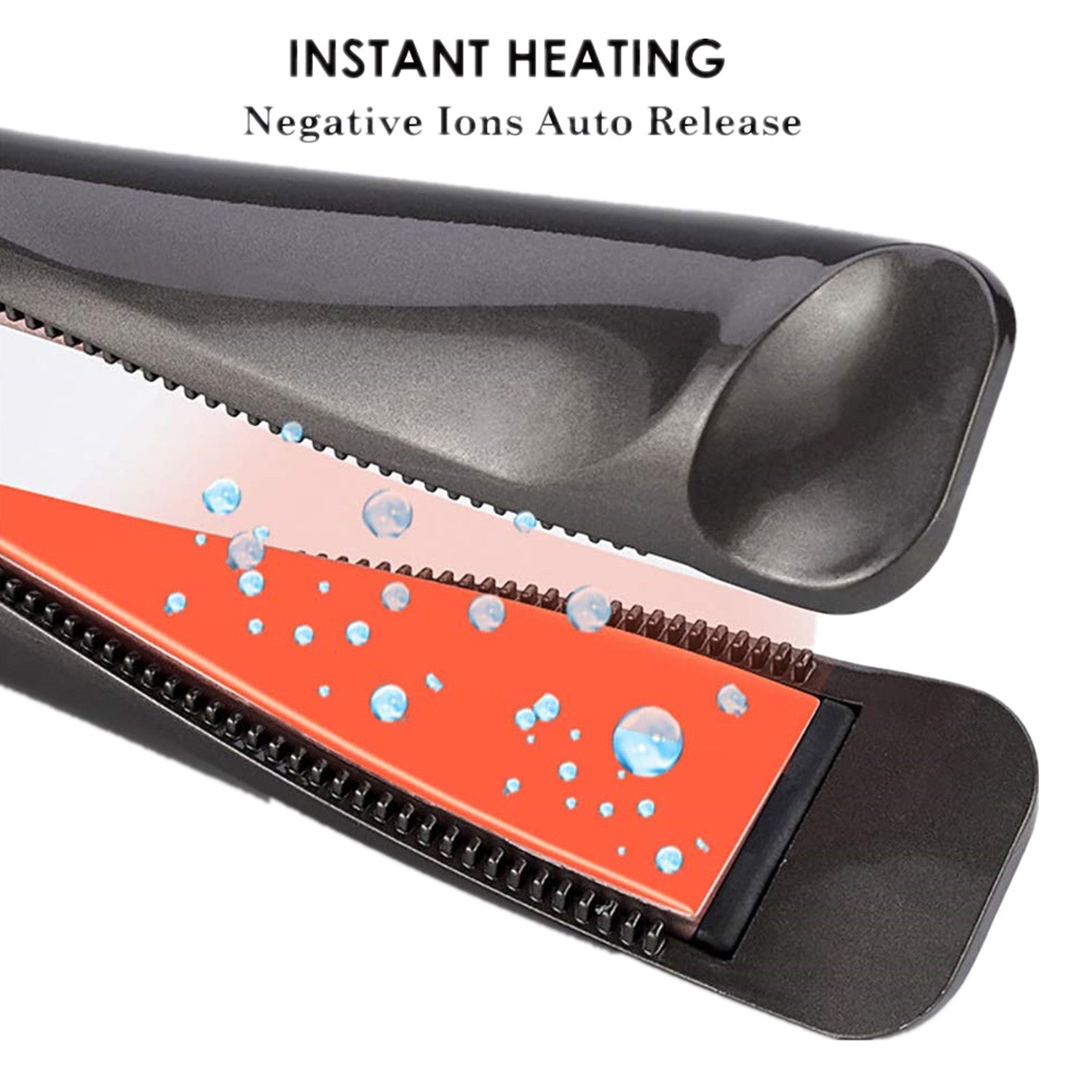 Professional Hair Straightener 2-In-1 Straight & Curler Tourmaline Ceramic Heating Plate Curling Twisted Flat Iron Hair Styling