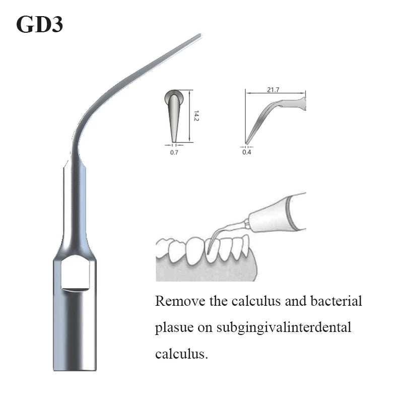 VVDental Outlet Store Dental Ultrasonic Scaler Tips Compatible With Satelec And DTE Dentista Dental Supplies Tools