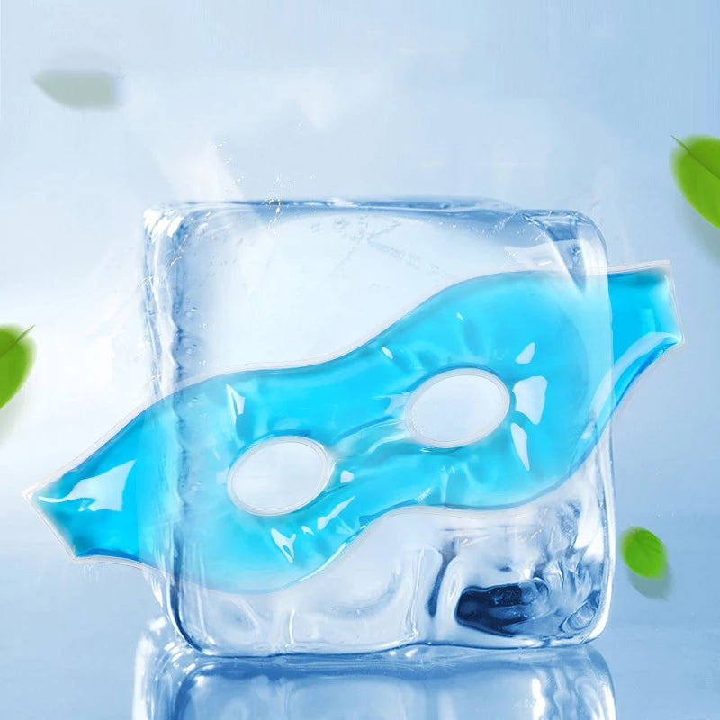 Fatigue Relief Ice Eye Mask Reduce Swelling Cold Eye Patch Relaxing Improve Sleep Summer Cooling Eye Pad Eyes Care Gel Patch