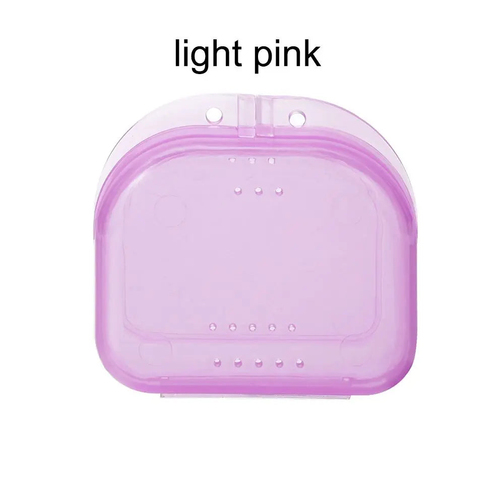 New Dental Appliance Supplies Tray Health Care Braces Case Mouth Guard Container Denture Storage Box Oral Hygiene
