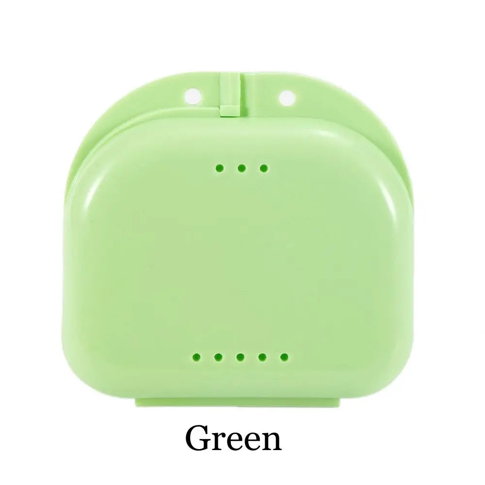 New Dental Appliance Supplies Tray Health Care Braces Case Mouth Guard Container Denture Storage Box Oral Hygiene