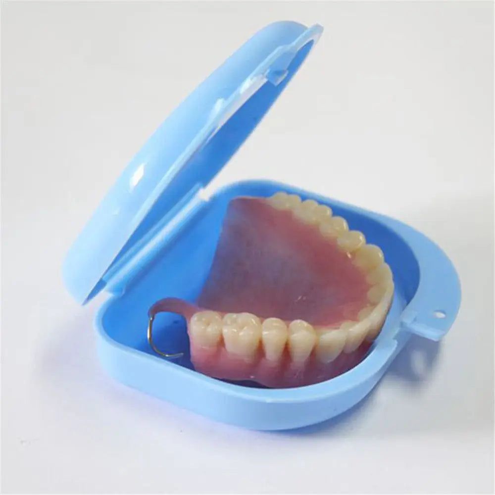 New Dental Appliance Supplies Tray Health Care Braces Case Mouth Guard Container Denture Storage Box Oral Hygiene