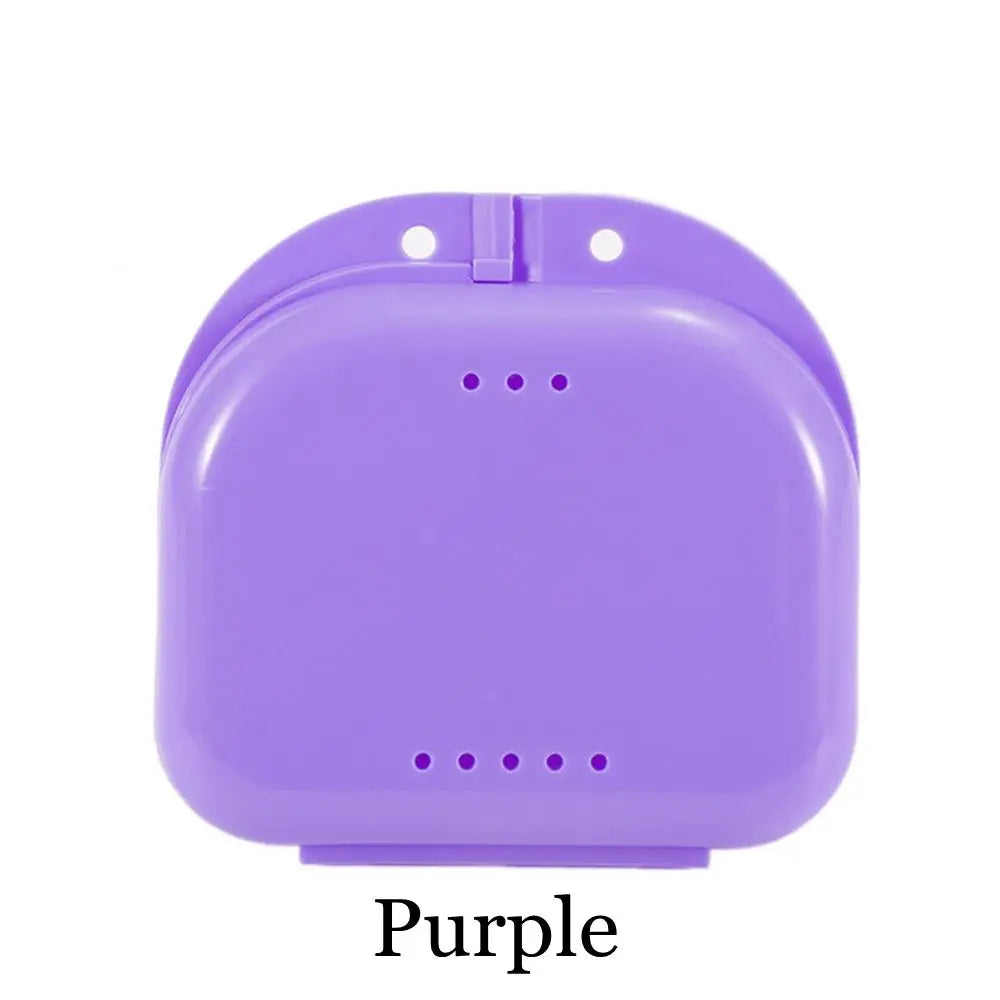 New Dental Appliance Supplies Tray Health Care Braces Case Mouth Guard Container Denture Storage Box Oral Hygiene