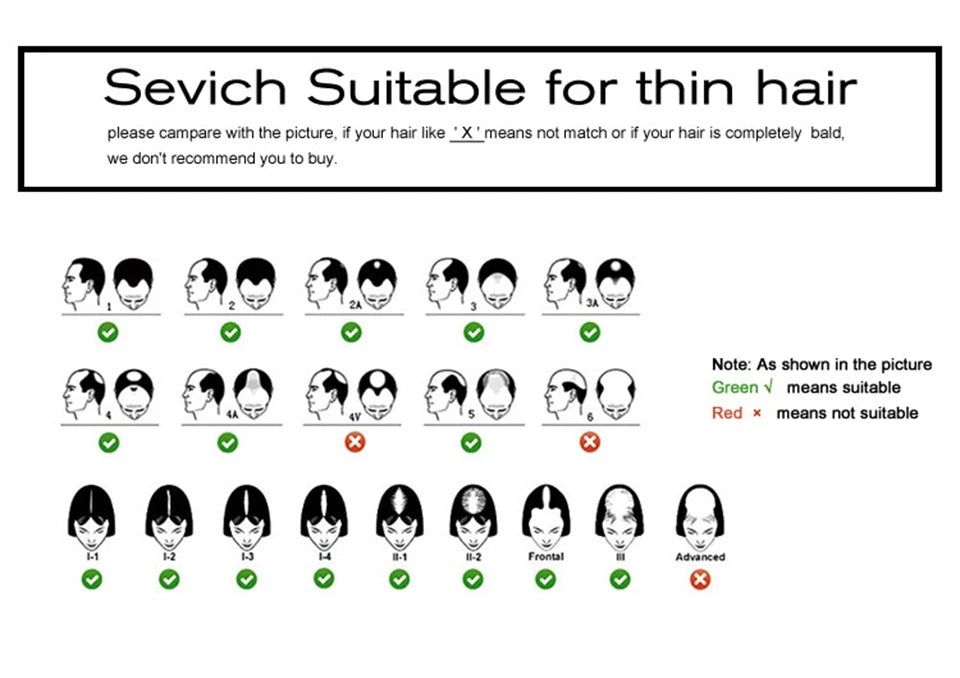 Sevich Refill Bag 100g Hair Fiber Hair loss products bald extension thicken Hair building fibers 10 colours hair growth powder