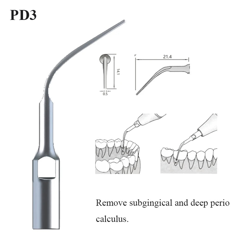 VVDental Outlet Store Dental Ultrasonic Scaler Tips Compatible With Satelec And DTE Dentista Dental Supplies Tools
