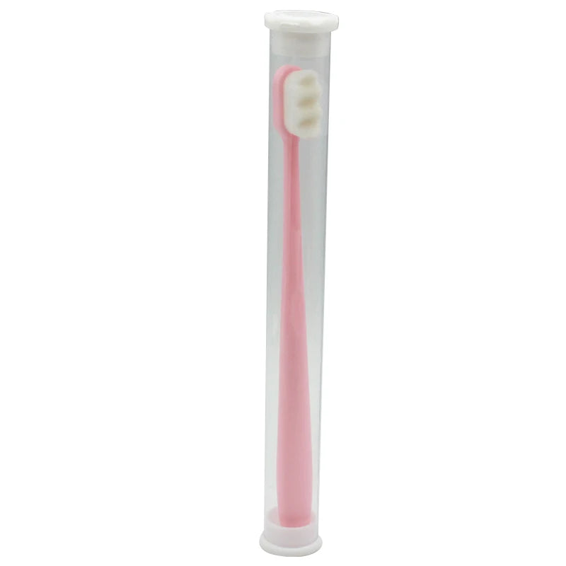 1Pc 12000 Ultra-fine Bristles Soft Toothbrush Portable Tooth Brush Teeth Deep Cleaning Whitening Adults Children Toothbrush