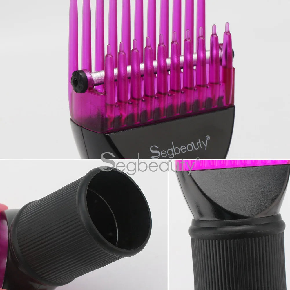 Segbeauty Hair Diffuser Dryer Comb Attachment Detangling Blow Dryer Styling Brush Cover Hairdressing Salon Tool