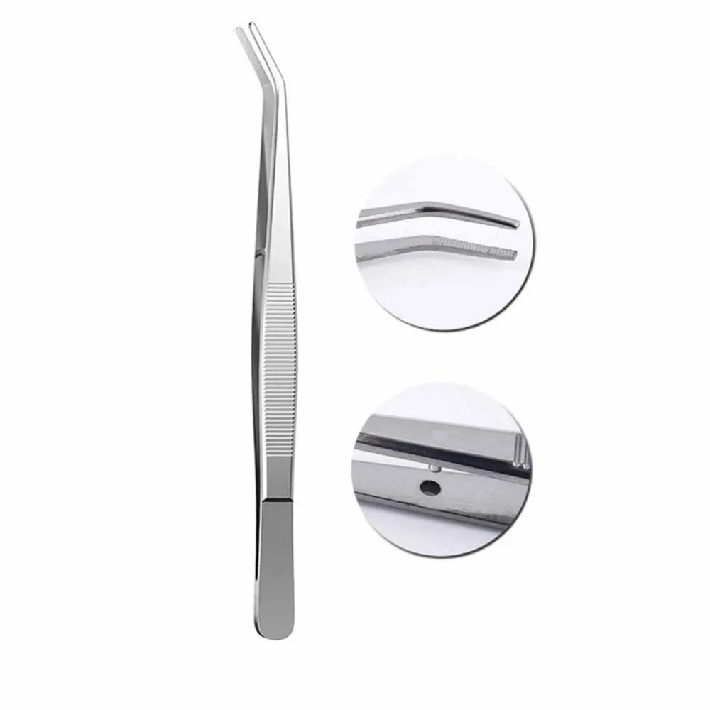 Dental Tools Set Dentist Hygiene Instruments Kit(3pcs) Including Dental Mirror, Tarter Scraper, Dental Tweezer