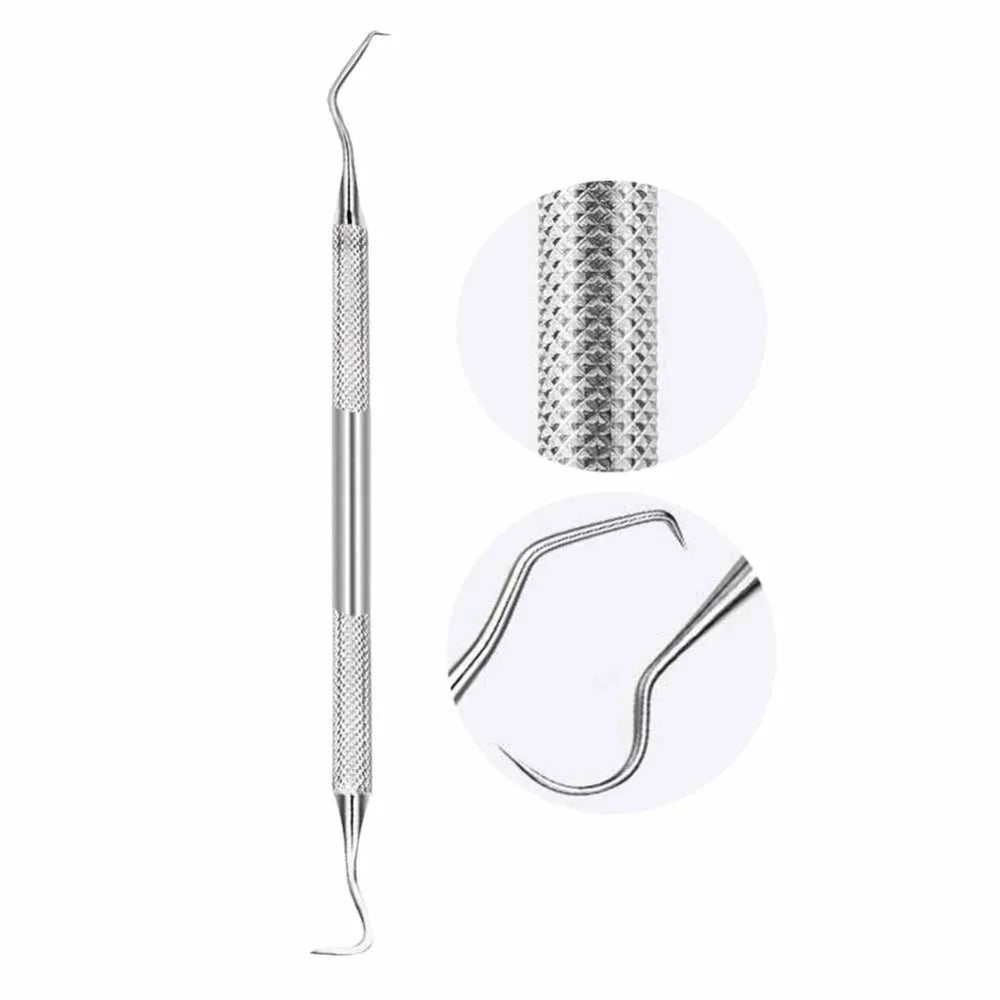 Dental Tools Set Dentist Hygiene Instruments Kit(3pcs) Including Dental Mirror, Tarter Scraper, Dental Tweezer
