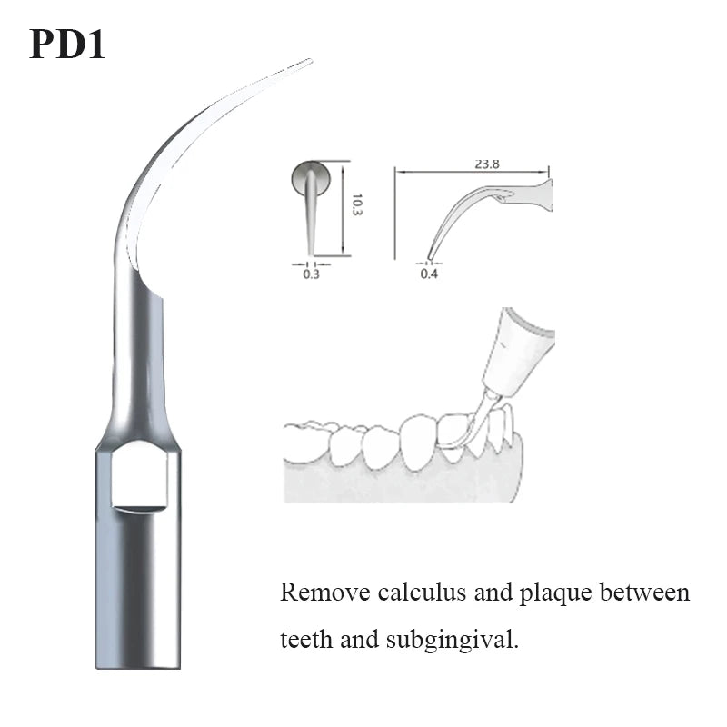 VVDental Outlet Store Dental Ultrasonic Scaler Tips Compatible With Satelec And DTE Dentista Dental Supplies Tools