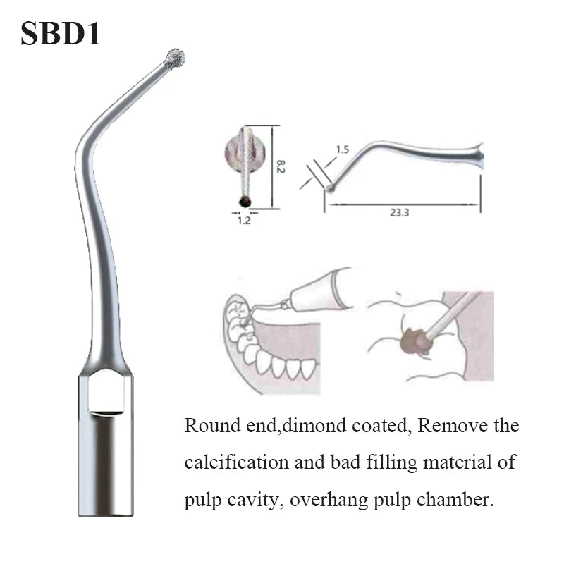 VVDental Outlet Store Dental Ultrasonic Scaler Tips Compatible With Satelec And DTE Dentista Dental Supplies Tools