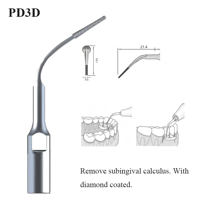 VVDental Outlet Store Dental Ultrasonic Scaler Tips Compatible With Satelec And DTE Dentista Dental Supplies Tools
