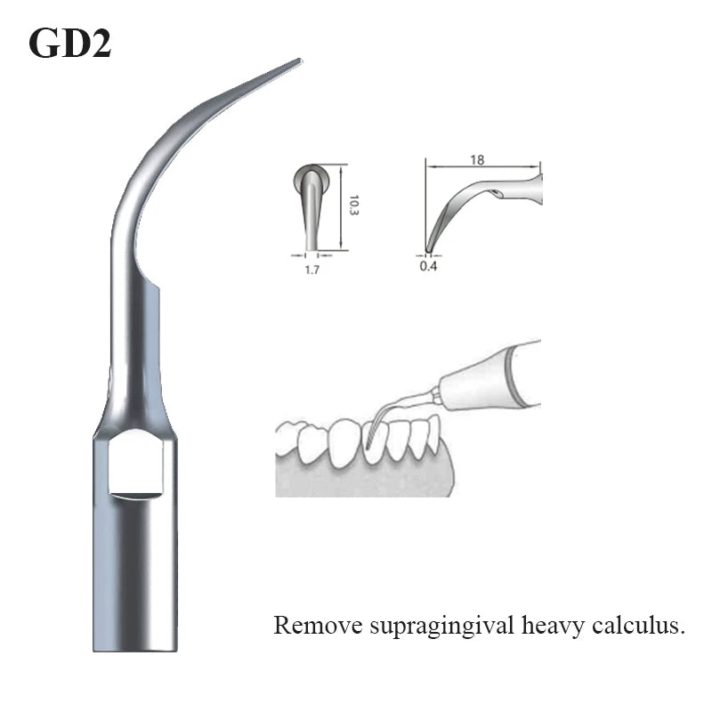 VVDental Outlet Store Dental Ultrasonic Scaler Tips Compatible With Satelec And DTE Dentista Dental Supplies Tools