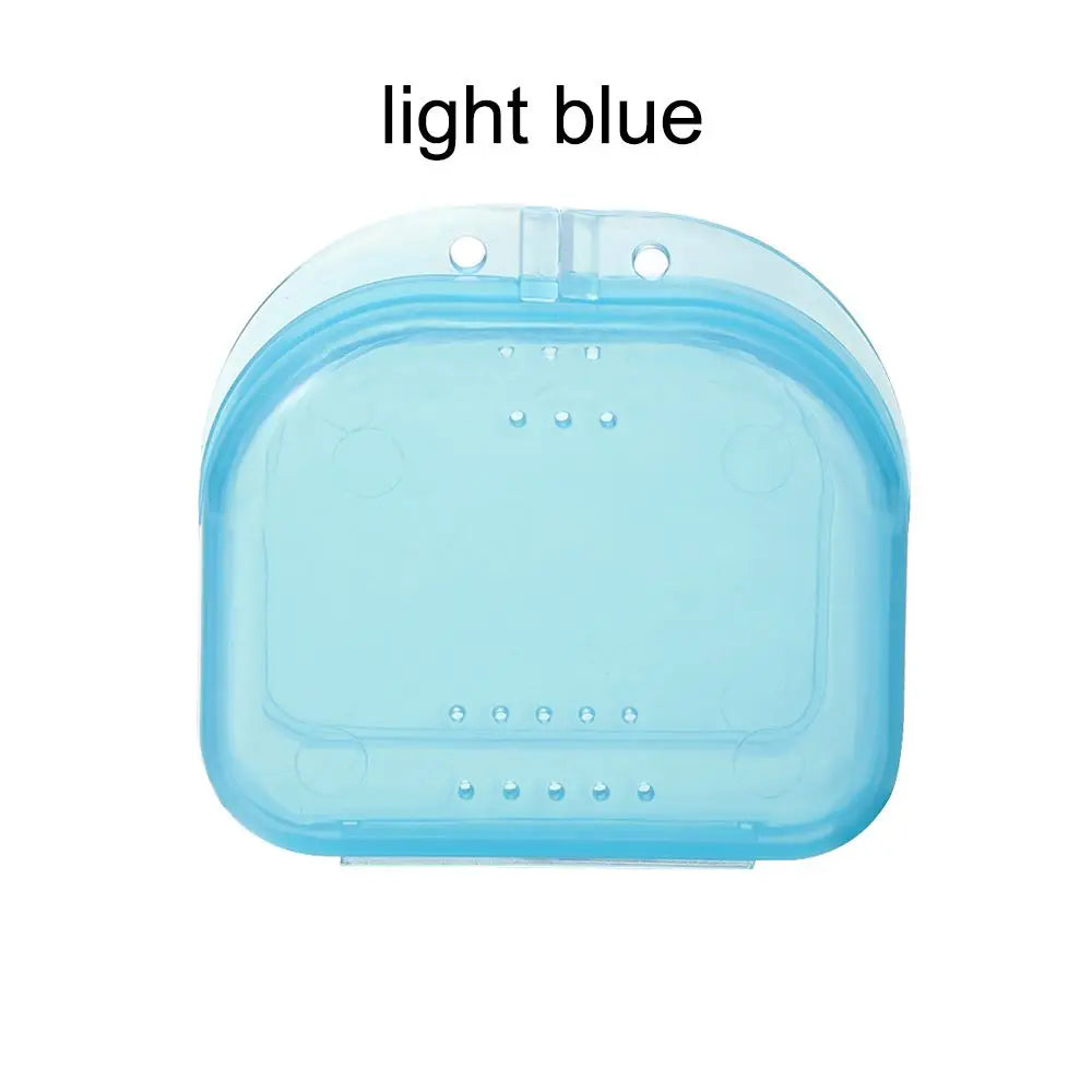 New Dental Appliance Supplies Tray Health Care Braces Case Mouth Guard Container Denture Storage Box Oral Hygiene