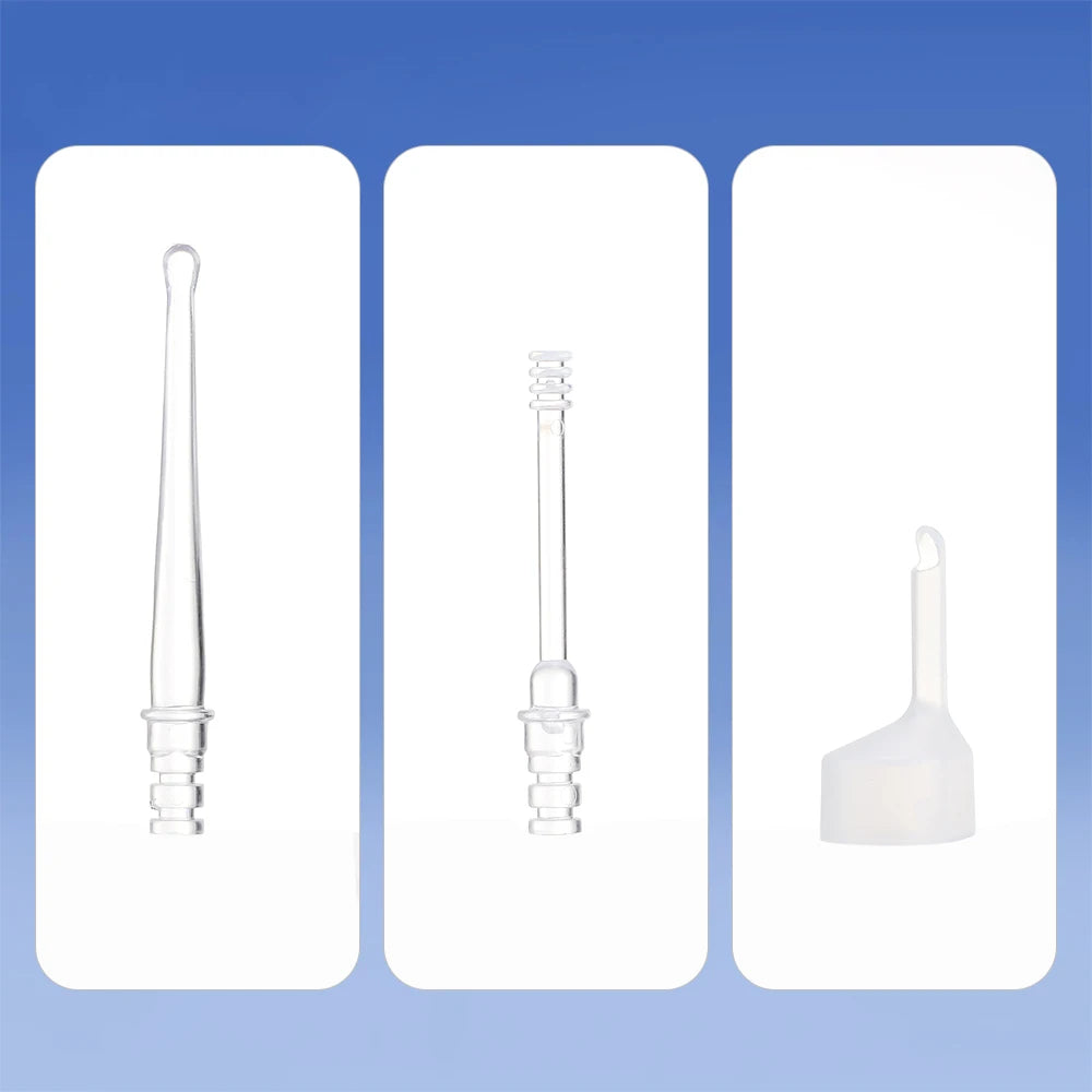 Electric Vacuum Ear Wax Remover Luminous Ear Pick Suction Device Ear Picking Spiral Ear Cleaning Tools For Children Kids Adults