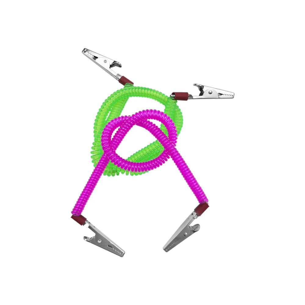 1Pcs Oral Dental Supplies Tool Scarf Clip Napkin Towel Holders Spring Rope Dentistry Material Adult Kids Bib Napkin Holders