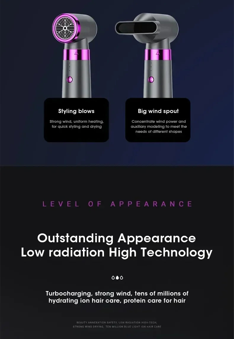 5 In 1 Electric Hair Dryer Hot Air Brush Multifunctional Hair Straightener Negative Ion Curler Blow Dryer Styling Set