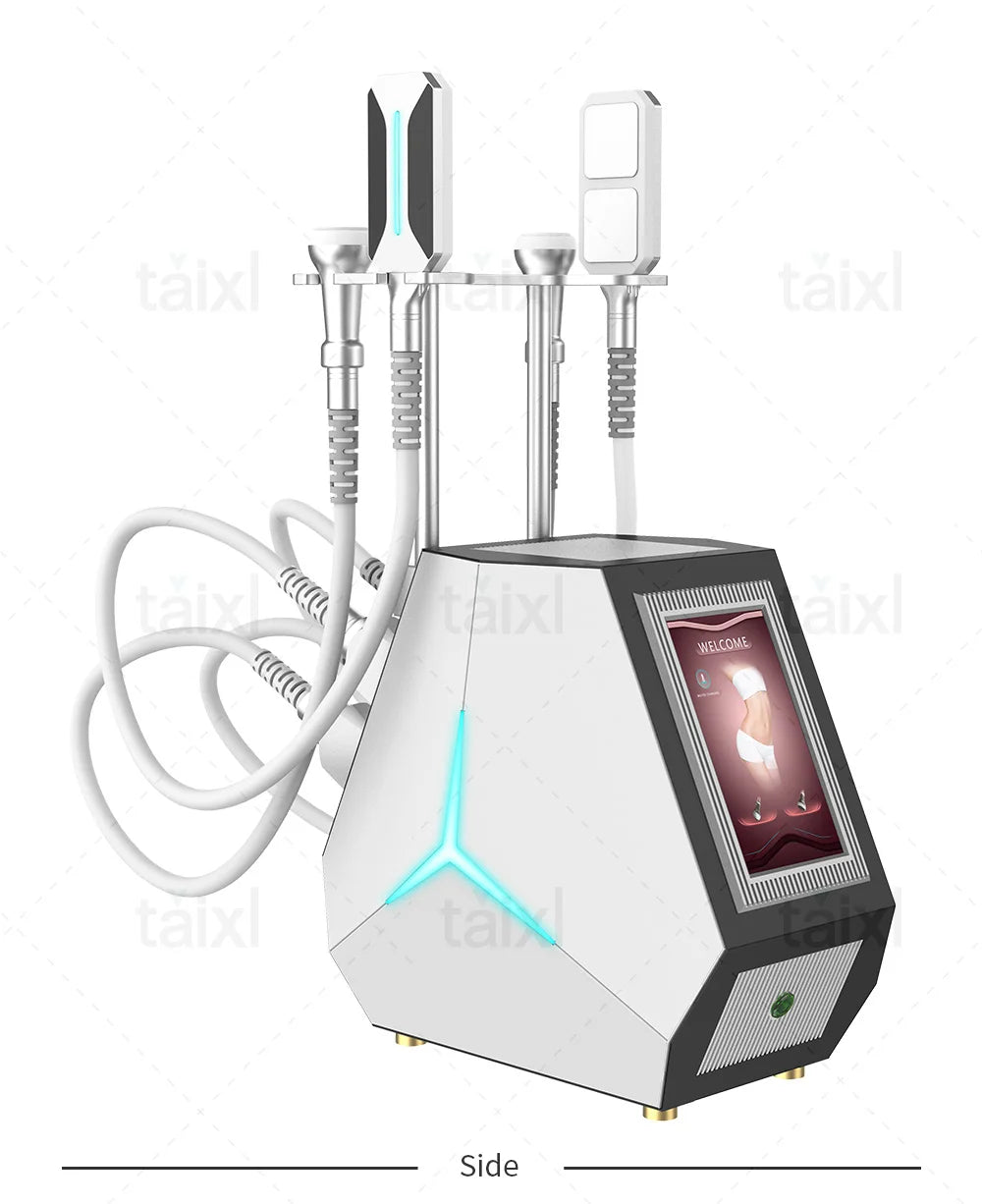 Portable non-invasive cold and heat therapy machine EMS facial beauty machine for facial lifting and body slimming