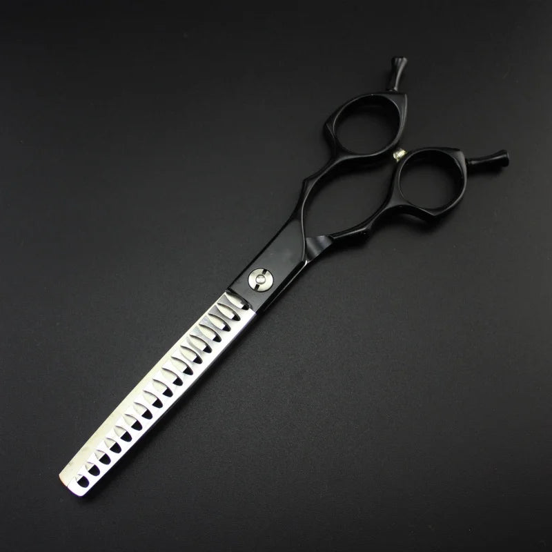 7 inch Dog Curved Grooming Shears Curved Thinning scissors Stainless Steel Dog Grooming Scissors For Pet