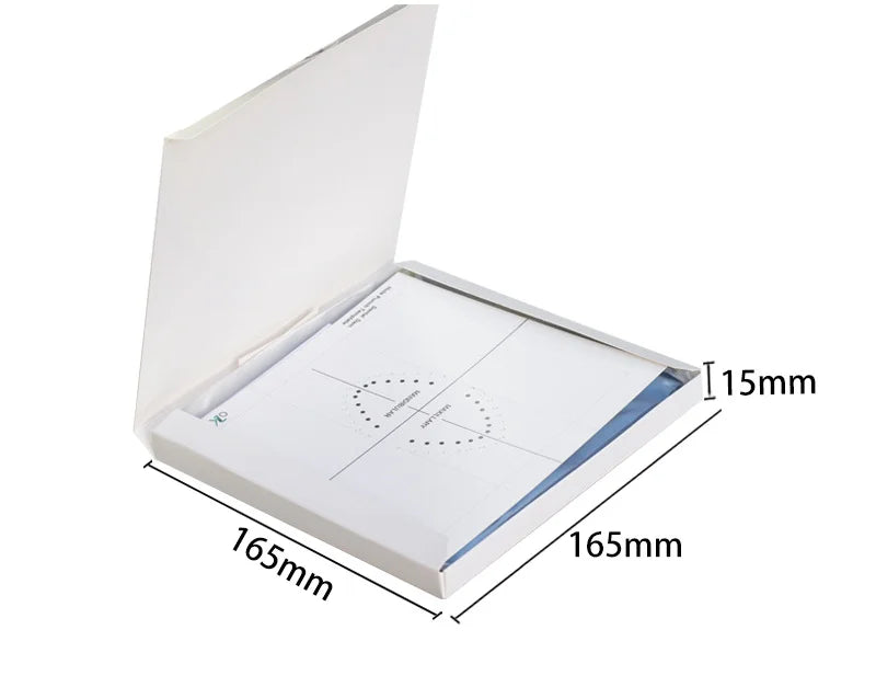 36pcs 6"x6" Dental Rubber Dam Sheet Disposable Rubber Barrier Dam Oral Care Dentist Materia Dental Supplies