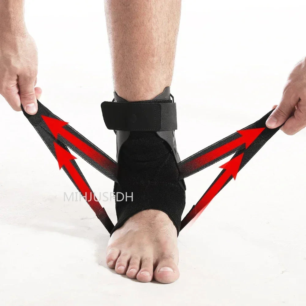 Ankle Brace for Sprained Ankle Support with Side Stabilizers for Men Women Ankle Splint Stabilizer Recovery Tendonitis