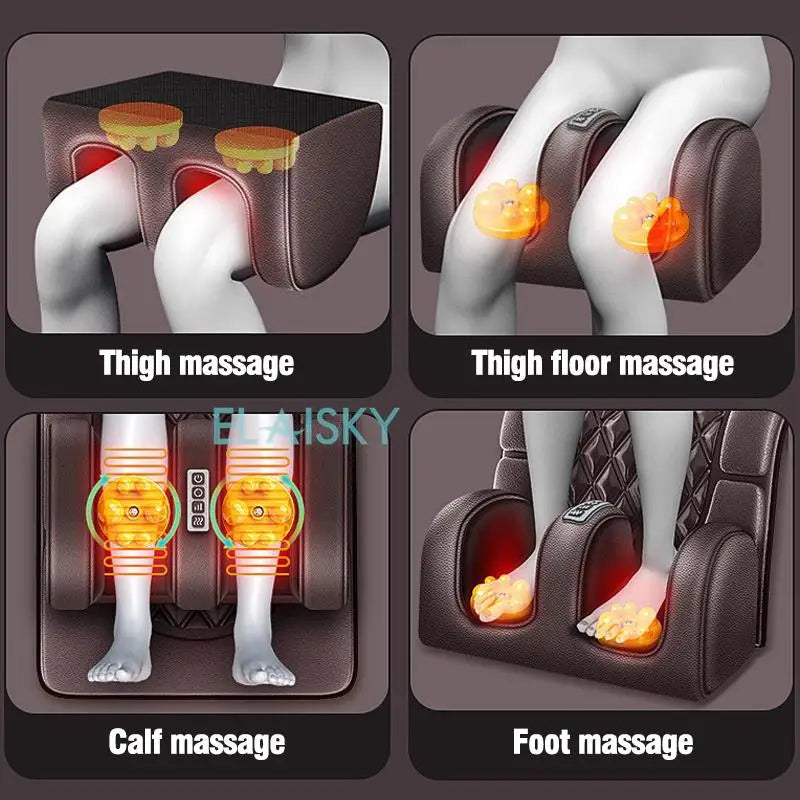 Massage Mattress Electric 110V-220V Vibrating Heating Infrared Massager Cushion For Neck Back Foot Full Body Pain Stress Relief