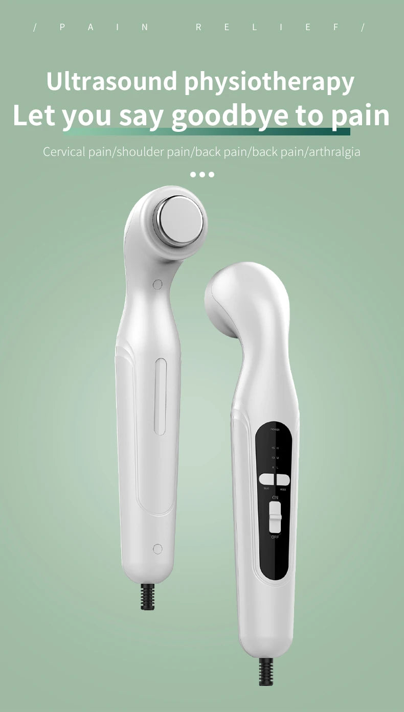 Ultrasound Physiotherapy Therapy Machine for Pain Relief & Deep Muscle Massage 1MHz Ultrasonic Physiotherapy Instrument Massager