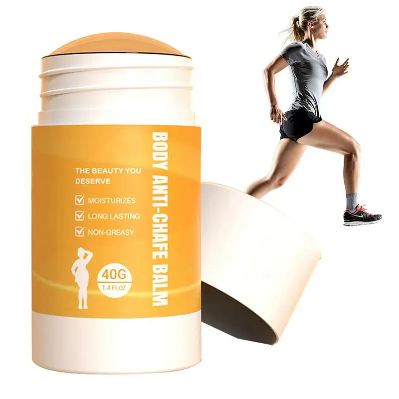 Anti Chafing Balm 40g Anti Chafe Stick Inner Thigh Anti Friction Exercise Prevent Rubbing Skin Irritation For Arm Leg Chest Butt