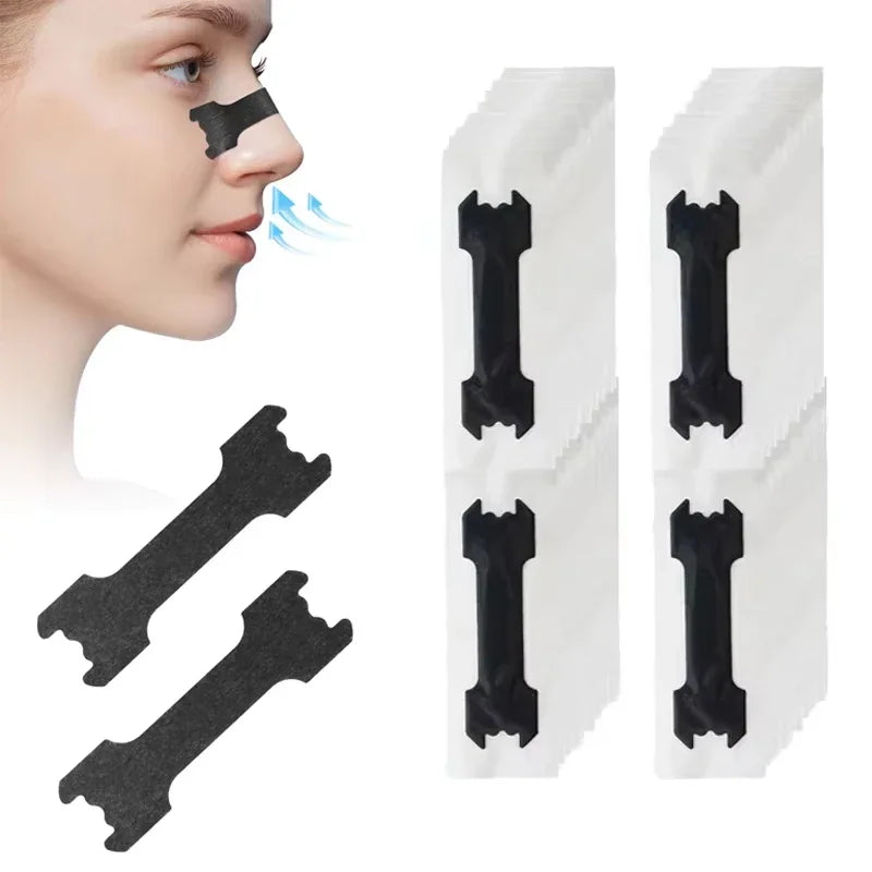 90/60/30Pcs Anti Snoring Nasal Strips Good Way Help Breathing Reduce Snore Nose Patch Better Sleep Easier Breath Aid Decive