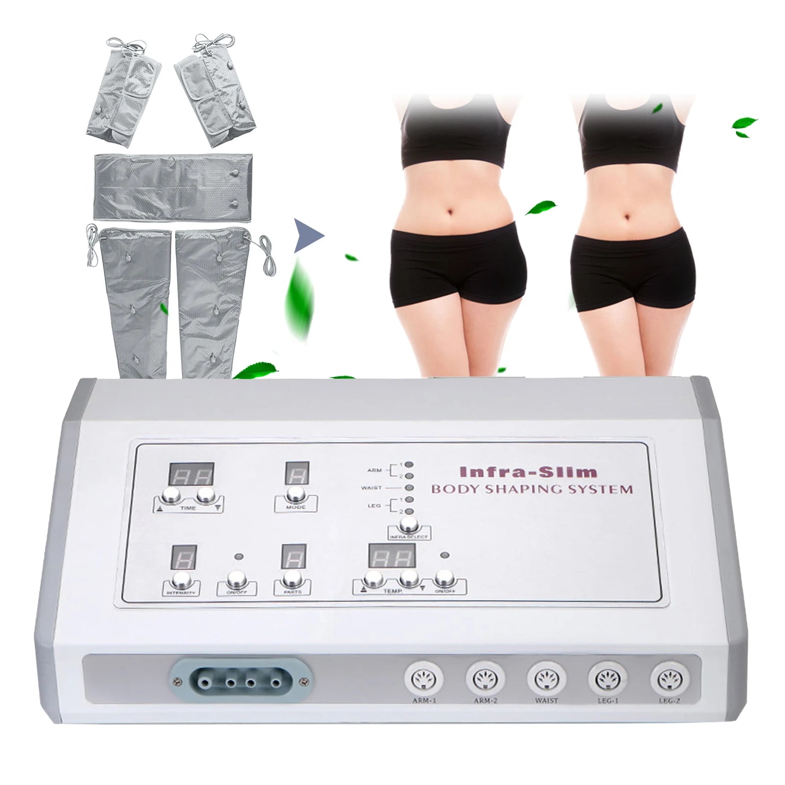 KYD-A1217 Air Pressure Massage Heating Body Slimming Leg Massager for Circulation Foot Leg Full Body