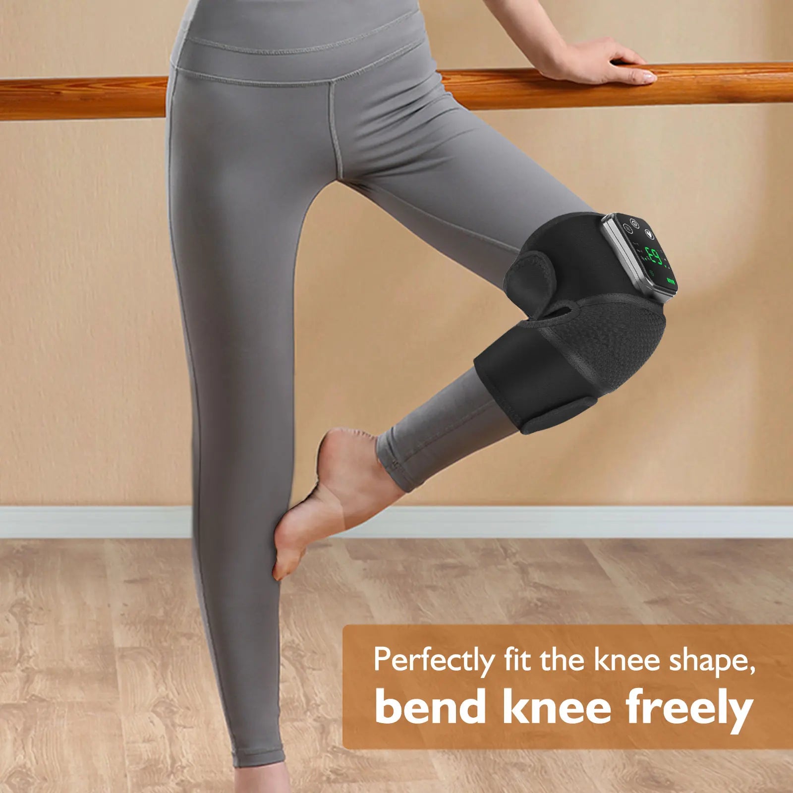 Electric Heating Vabration Shoulder Massage Brace Knee Shoulder Joint Fatigue Relief Vibration Massage Shoulder Elbow Brace