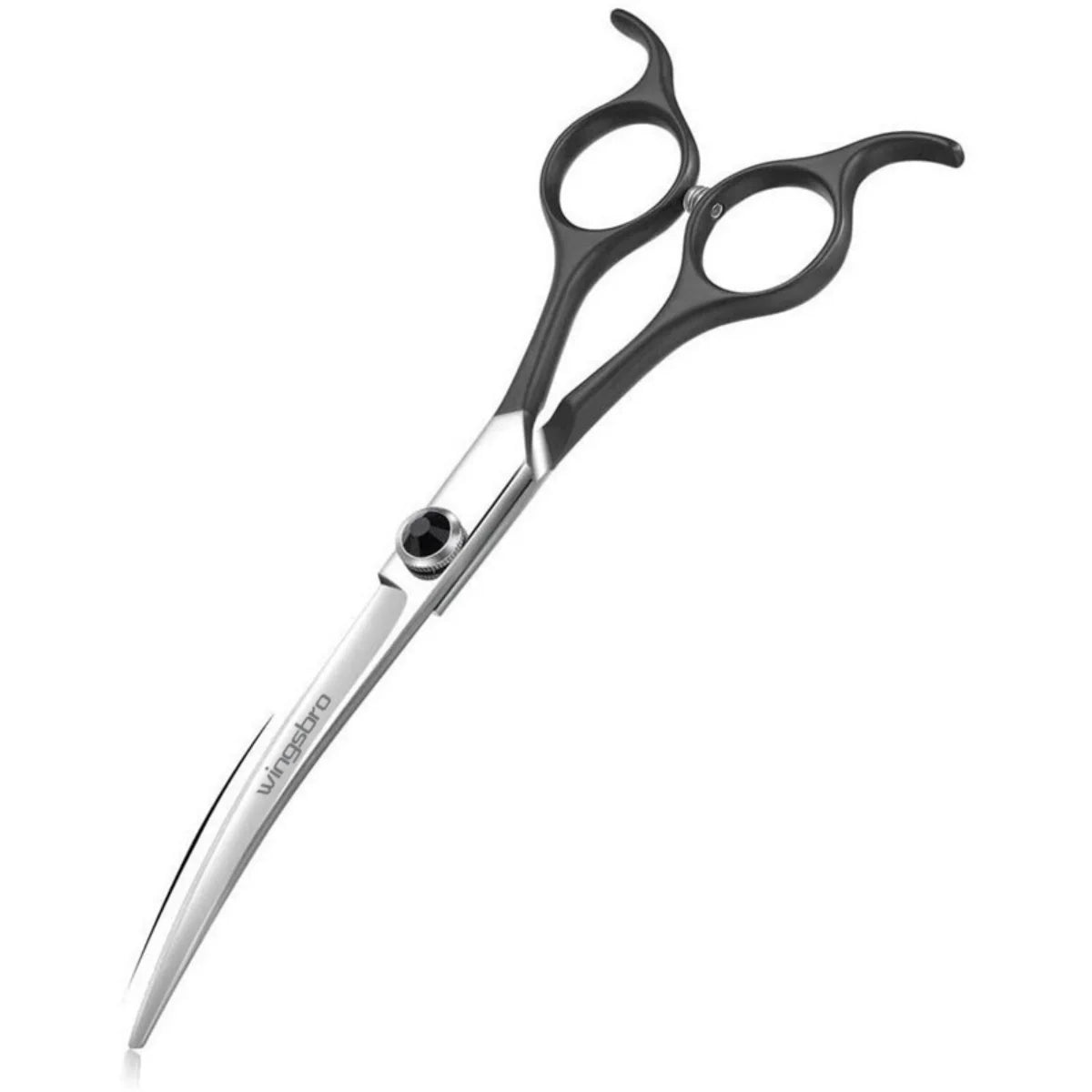 7 inch Dog Curved Grooming Shears Curved Thinning scissors Stainless Steel Dog Grooming Scissors For Pet