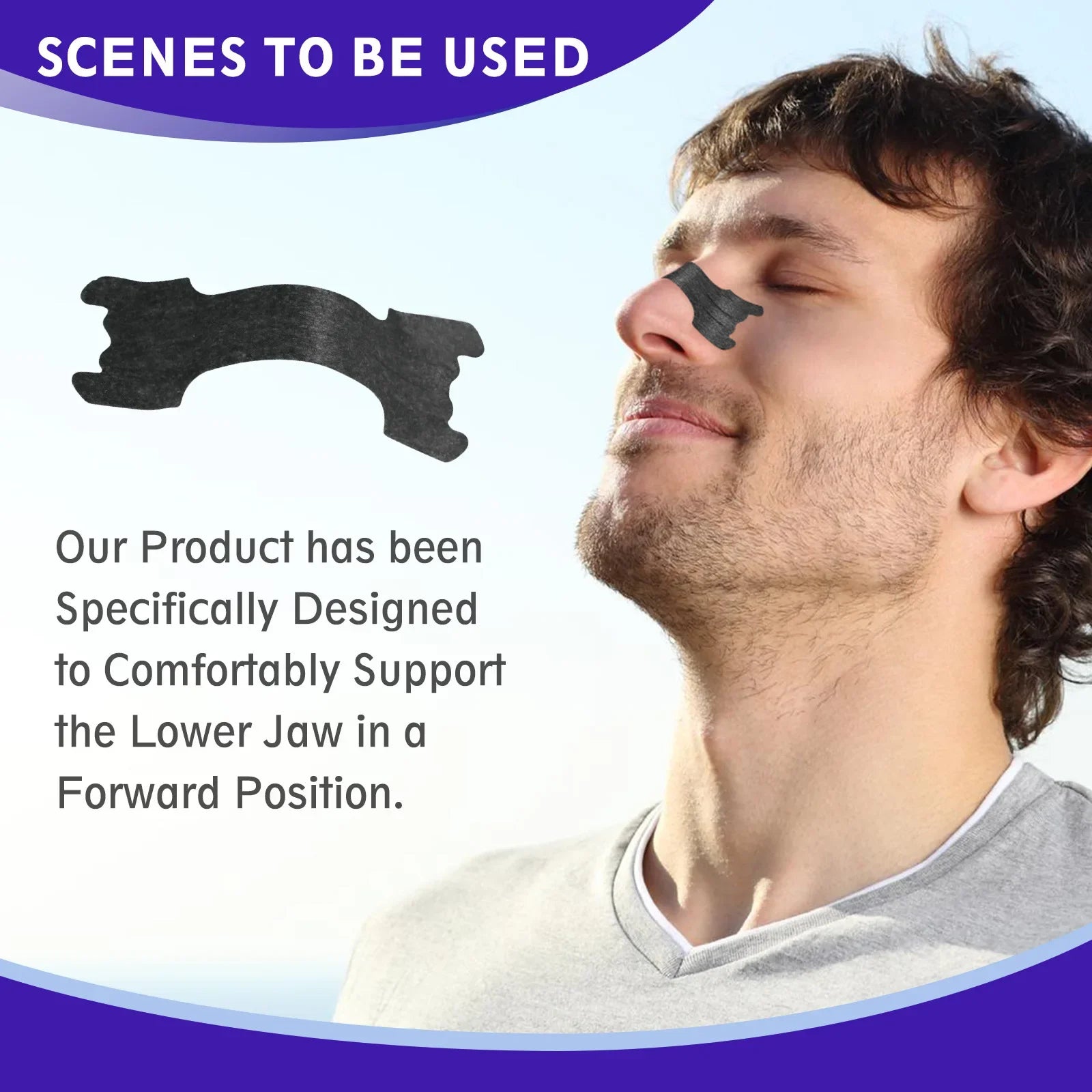 90/60/30Pcs Anti Snoring Nasal Strips Good Way Help Breathing Reduce Snore Nose Patch Better Sleep Easier Breath Aid Decive