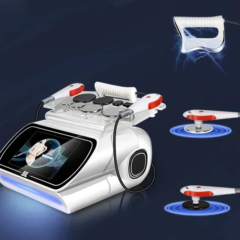 Portable 448KHZ Tecar Therapy RET CET Diathermy Body Sliming Machine Pain Relief Skin Tightening Deep Care 2024 NEW Massager