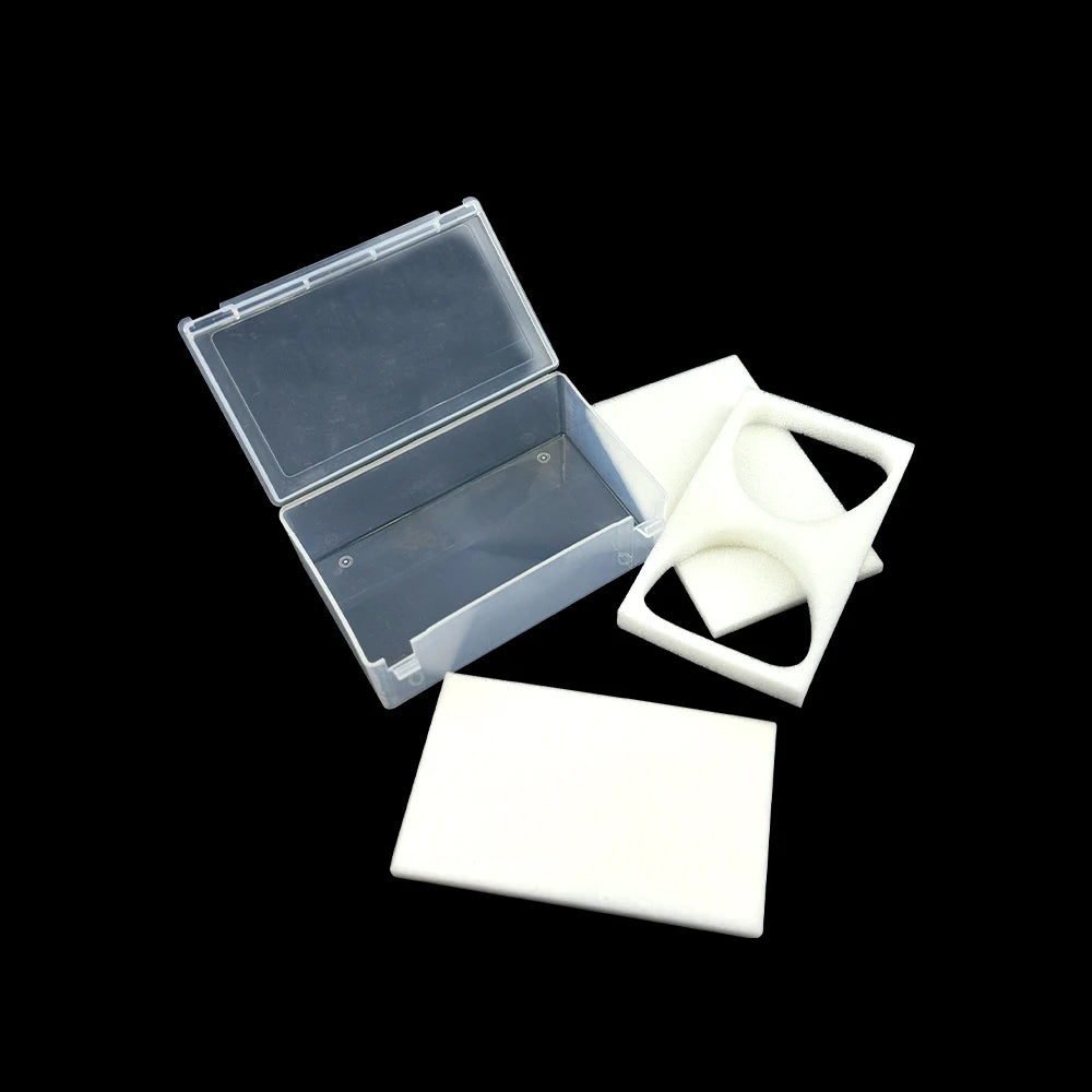 Denture Storage Boxes Dental Implant Storage Plastic Tooth Box With Foam Sponge Teeth Clinic Case Dentist Consumables