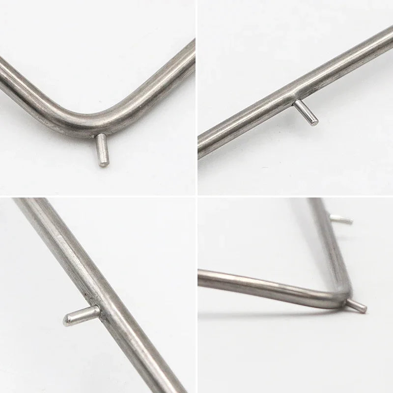 Stainless Steel Dentist Rubber Dam Frame Holder Instrument Autoclavable for Dental Lab Supplies