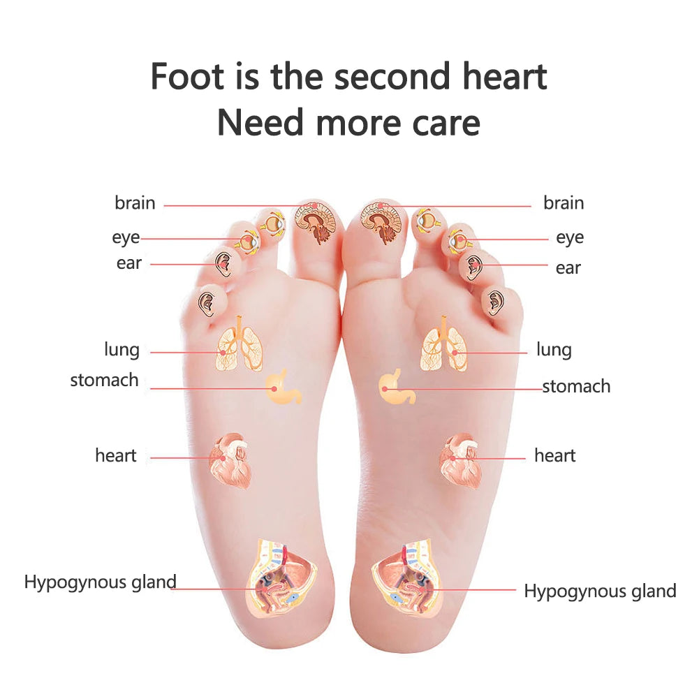 EMS Feet Muscle Stimulator 8 Modes Electric Feet Massage USB Rechargeable Massager Legs Remote Control for Relax Feet and Legs
