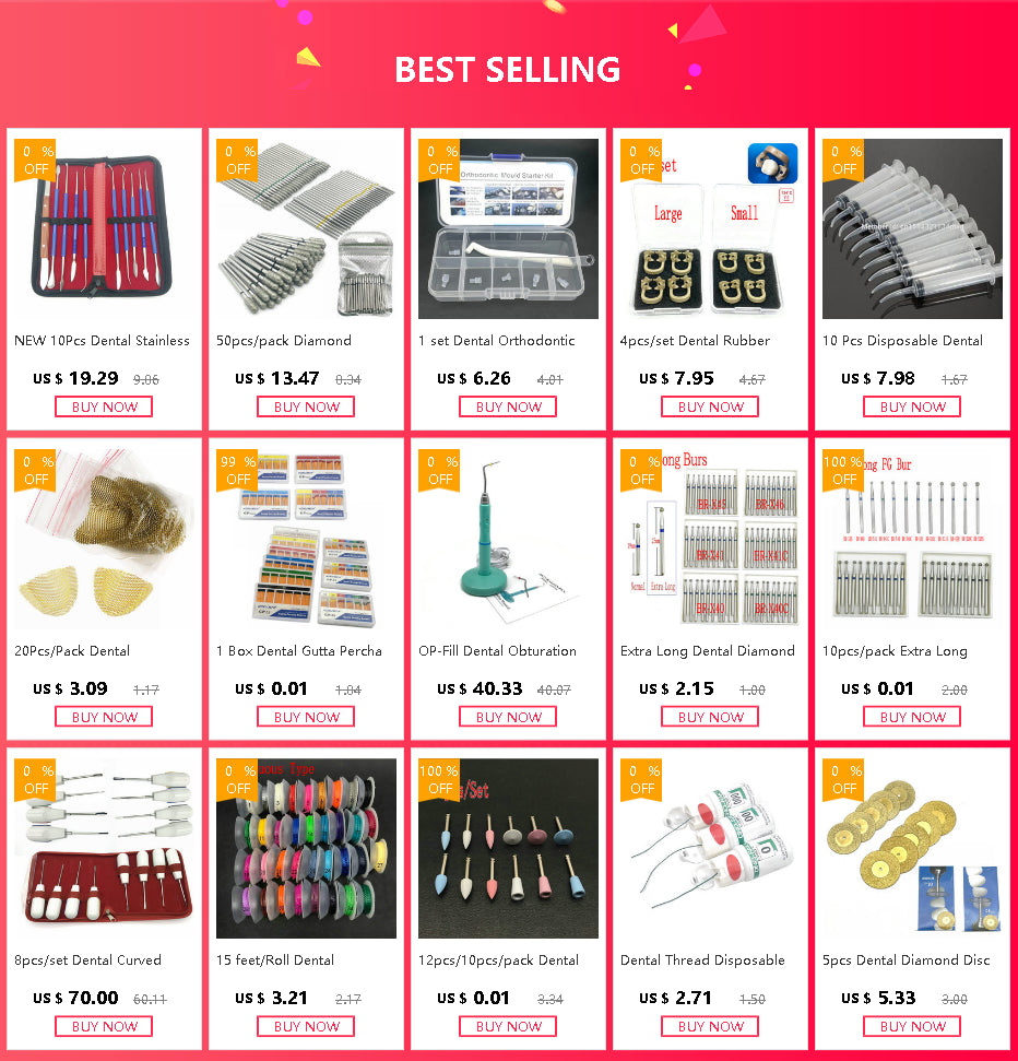 Dental 100 Pcs Reliable Disposable Composite Brush Tips With 1 Brush Handles Dentist Brush with Handle Dentist Material