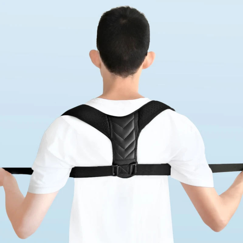 Back Posture Correction Belt Hunchback Prevention Correction of Sitting Posture Unisex Breathable Body Shaping Support Braces