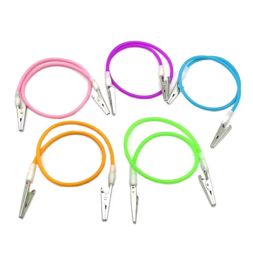 5 color Oral Dental Supplies Material Scarf Clip/Napkin Holders/Spring Rope Dentistry Material Napkin Holders Dental Tools