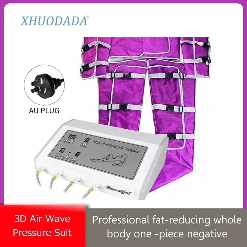 EMS Weight Loss Pressotherapy Suit Lymphatic Drainage Air Pressure Massage for Body Detoxification Fitness Machine
