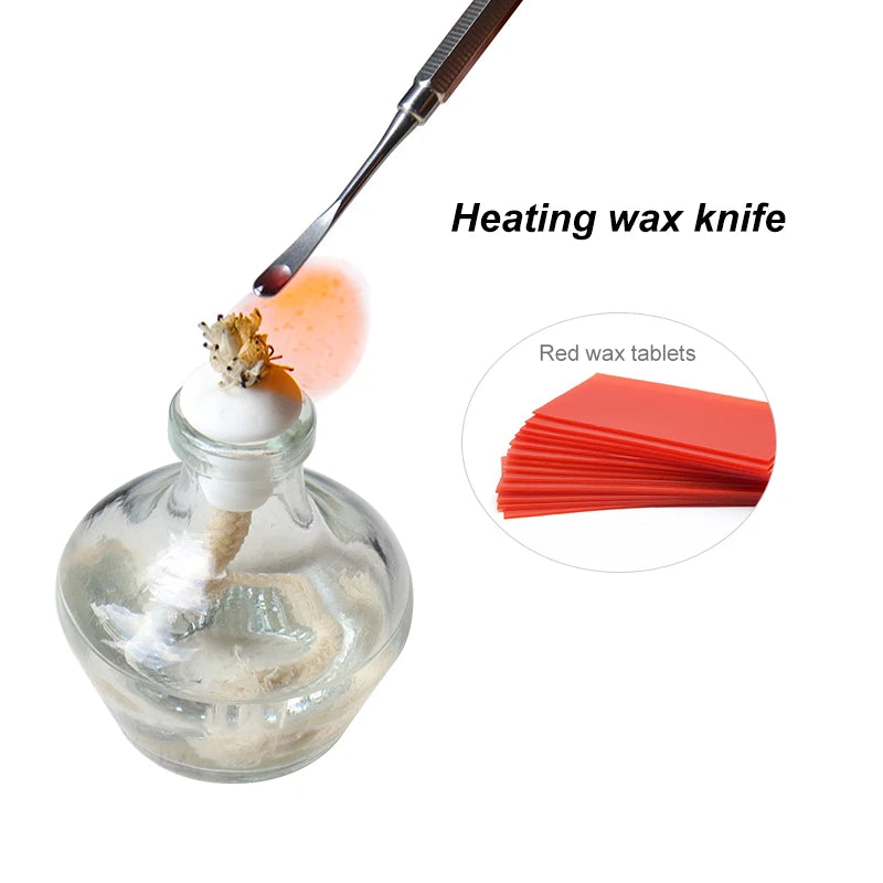 Dental Alcohol Lamp 30ML/60ML/150ML Glassware Dentist Laboratory Accessories Laboratory Heating Equipment Educational Supplies