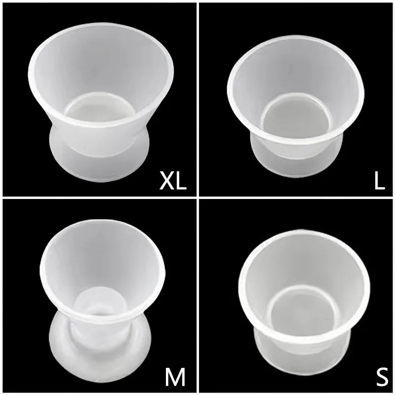 4pcs Dentist Materials Silicone Mixing Bowl Use Dappen Dishes Teeth Whitening Dental Lab Odontologia Dental Tools Mixing Bowls